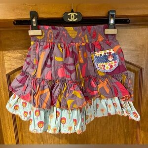 Matilda Jane Multicolor Ruffled Skirt